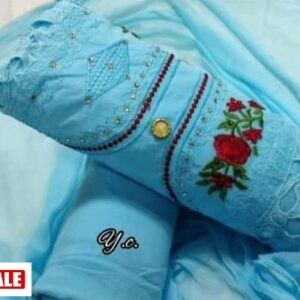 Stylish PC COTTON Women’s Dress Material – GRE