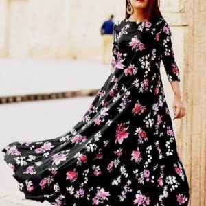 Elegant Crepe Silk Women's Kurti-GRE