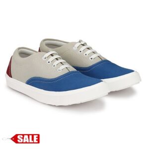 Multicoloured Canvas Causal Sneakers Shoes for Men's - GRE