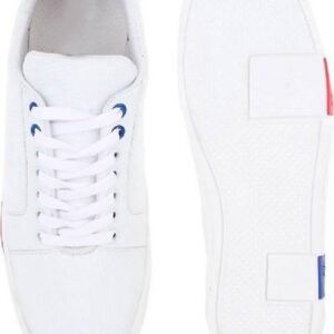 White Synthetic Causal Sneakers Shoes for Men’s – GRE