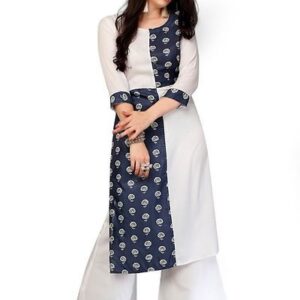 Stylish Rayon Printed Kurti With Palazzo Set - GRE
