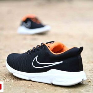 Elegant Orange Mesh Sports Shoes – GRE