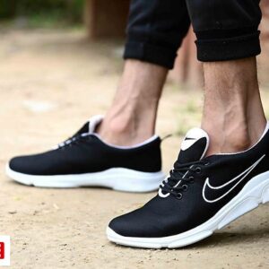 Elegant White Mesh Sports Shoes - GRE