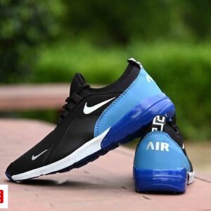 Elegant Black Mesh Sports Shoes – GRE