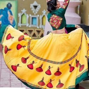 Stylish Soft Silk Women’s Lehenga Choli Set With Dupatta – GRE