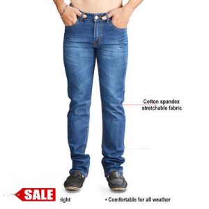Dark Blue Slim Fit Men'S Jeans - GRE