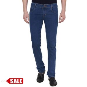 Blue Cotton Spandex Denim – GRE