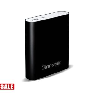 IK-110 Power 10000mAh Mini Aluminum Alloy Cased 1 Output Power Bank (Black) - GRE