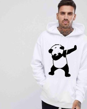 Cotton Fleece Printed Regular Hoodie-SOZO