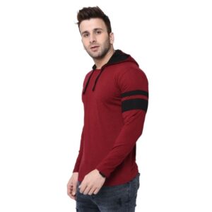 Cotton Solid Hoodie  – sozo