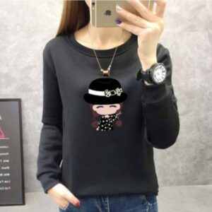 Imported Trendy Polyester Sweatshirt-GRE