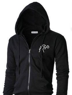 Trending Printed Cotton Blend Hooded Sweatshirts DRAGON-GRE