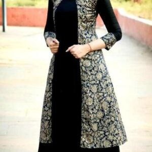 New Rayon Printed Ankle Length Kurti  - sozo
