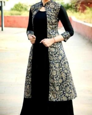 New Rayon Printed Ankle Length Kurti  - sozo