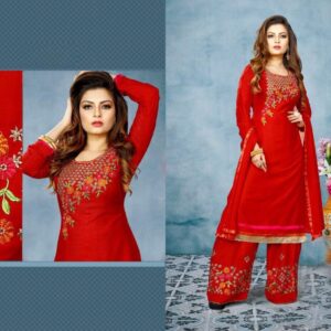 Affordable Rayon Embroidered Calf Length Kurta Set  - sozo
