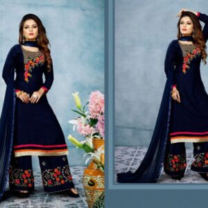 Affordable Rayon Embroidered Calf Length Kurta Set  - sozo