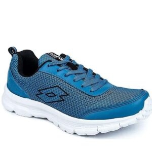 Men’s Splash Blue & Black Running Shoes-PTE