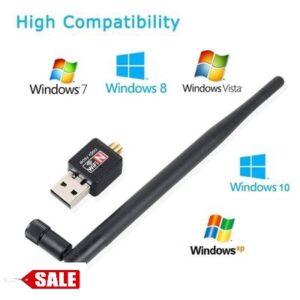 Elegant Wireless WiFi USB Antenna Card Adapter - GRE