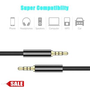 Male To Male Stereo Audio Aux Cable – GRE