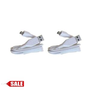 Fast Charging (White)Cable Pack Of 2 - GRE