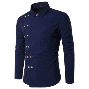 Ethnic Elegant Cotton Men’s Shirt-EME