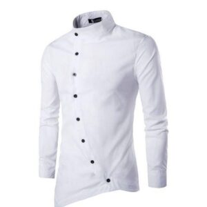 Myhra Trendy Cotton Blend Slim Fit Solid Shirt-EME