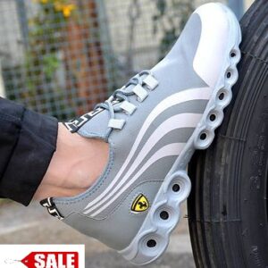 Stylish Grey Men's Sports Shoes - GRE