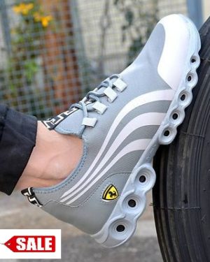 Stylish Grey Men's Sports Shoes - GRE