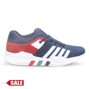 Men'S Blue And  Red  Running Shoes - GRE