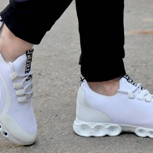 Stylish White Men’s Sports Shoes – GRE