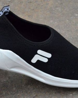 Trendy Black Mesh Running Shoes - GRE