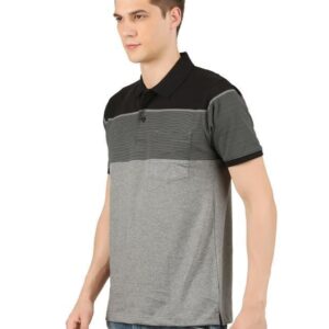Cotton Color Block Polo T-Shirt – sozo