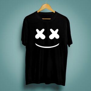 Cotton Knit Printed Half Sleeves T-Shirt  - sozo