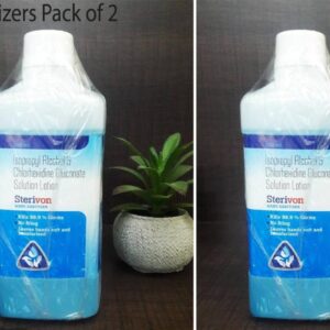 Instant Hand Sanitizer Germ Protection, 500 ml Pack of 2 -GRE