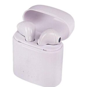 Bluetooth Earphones & Headphones i11 TWS 5.0 Wireless Earphone with Portable Charging casa Supporting All Smart Phone and Android Phones with sensor (White)-EME