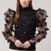 Casual Puff Sleeve Embroidered Women Faboo.in 1648053728 100x100