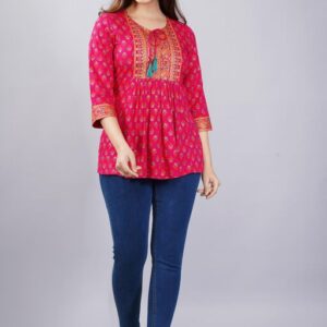 Women Rayon Printed top