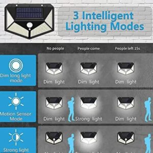 100 LED Solar Light Outdoor Solar Lamp-GRE