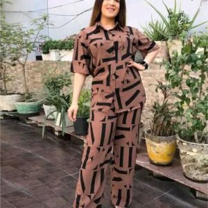 Urbane Partywear Women Top & Bottom Sets-MES