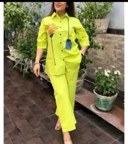 Trendy Fashionable Women Top & Bottom Sets-MES