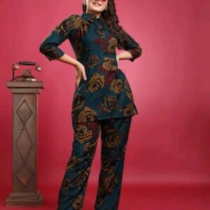 Fancy Designer Women Top & Bottom Sets-MES