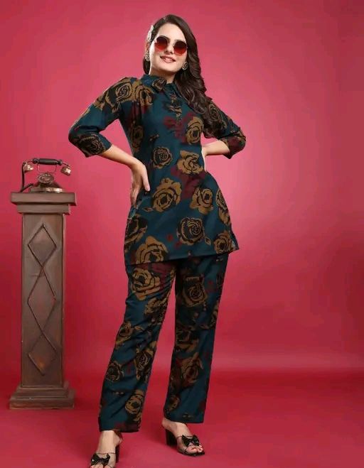 Fancy Designer Women Top & Bottom Sets-MES